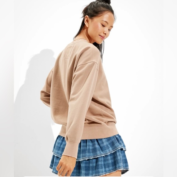 Women’s American Eagle Plaid Tiered Ruffle Denim Skirt Size 6 - Picture 16 of 16